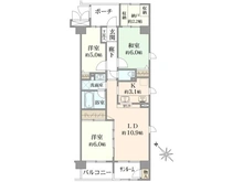 【神奈川県/横浜市港北区新横浜】サンマンションアトレ新横浜駅前公園 間取り図