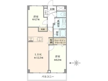 【神奈川県/横浜市港北区綱島西】梅島ニックハイム綱島第7 間取り図