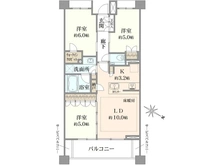 【神奈川県/横浜市港北区日吉】ジェイグランディア日吉 間取り図