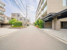 【神奈川県/横浜市港北区大倉山】プラウド大倉山ディアージュ 前面道路