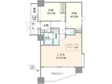 【神奈川県/川崎市幸区幸町】グランシティ川崎 間取り図