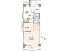 【神奈川県/逗子市新宿】京急シティ逗子海岸 間取り図