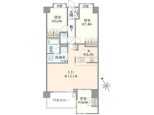 【神奈川県/横須賀市東浦賀】ミレニアムレジデンス浦賀 間取り図
