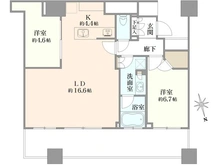 【神奈川県/横須賀市大滝町】ザ・タワー横須賀中央 間取り図