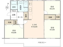 【神奈川県/横浜市磯子区洋光台】洋光台南第一団地 4-3号棟 間取り図