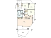 【神奈川県/横浜市金沢区富岡東】ランドコム横浜富岡 間取り図