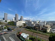 【神奈川県/横浜市神奈川区栄町】プレミスト横浜ポートサイド 眺望：バルコニーから