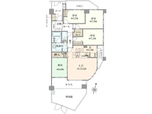 【神奈川県/横浜市金沢区富岡東】ランドコム横浜富岡 間取り図