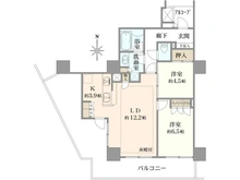 【神奈川県/横浜市港南区上大岡西】横浜ヘリオスタワー 間取り図