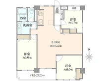 【神奈川県/横浜市港南区野庭町】野庭団地 634-2号棟 間取り図
