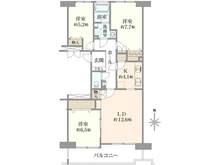 【神奈川県/横浜市金沢区能見台】シティ能見台いこいの街 D棟 間取り図