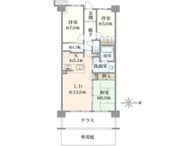 【神奈川県/横須賀市追浜東町】ルネ追浜I 間取り図