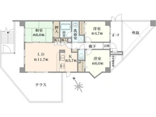 【神奈川県/逗子市桜山】ファミール逗子シーサイドヒルズ 間取り図