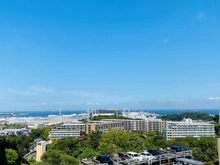 【神奈川県/横須賀市追浜東町】ザ・パークハウス追浜 エアリアルフォート 眺望：バルコニーより
オーシャンビューです