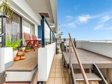 【神奈川県/横須賀市東浦賀】ミレニアムレジデンス浦賀 デッキ：オーシャンデッキ