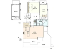 【神奈川県/逗子市小坪】コスモミロス逗子 L棟 間取り図