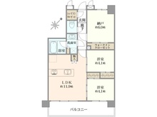 【神奈川県/横浜市港北区大豆戸町】ミオカステーロ大倉山 間取り図