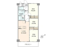 【神奈川県/横浜市磯子区磯子】磯子パインプロムナード 間取り図