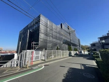 【神奈川県/横浜市港南区港南】プレミスト上大岡 外観：大規模修繕中