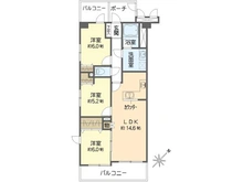 【神奈川県/横浜市金沢区柴町】マイキャッスル・ラルジュ金沢文庫 間取り図