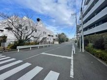 【神奈川県/横浜市鶴見区元宮】リストレジデンス鶴見カレンコート 前面道路