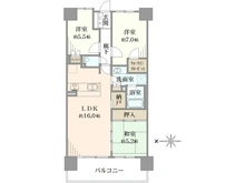 【神奈川県/横浜市鶴見区元宮】リストレジデンス鶴見カレンコート 間取り図