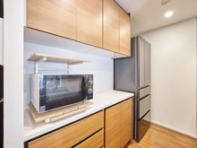 【神奈川県/横浜市港南区上大岡東】ザ・マスターズガーデン横濱上大岡 収納：カップボード（キッチン背面）