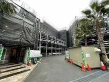 【神奈川県/横須賀市東浦賀】ミレニアムレジデンス浦賀オーシャンズヴィラ 外観：大規模修繕中