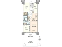【神奈川県/横浜市栄区小菅ケ谷】パークホームズ横浜本郷台リバーサイドヴィラ THE EAST 間取り図