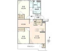 【神奈川県/横浜市栄区公田町】公田ハイツ 6号棟 間取り図