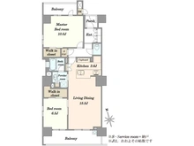 【神奈川県/横浜市都筑区茅ケ崎中央】Brilliaセンター南 間取り図