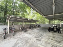 【神奈川県/横浜市都筑区茅ケ崎南】港北ファミールハイツ 10-3号棟 駐輪場