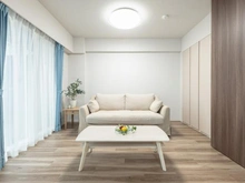 【神奈川県/横浜市青葉区荏田西】クレアホームズ市ヶ尾荏田西 洋室：可動間仕切りを開けた状態の奥洋室