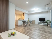 【神奈川県/横浜市青葉区荏田西】クレアホームズ市ヶ尾荏田西 リビング・ダイニング：洋室から撮影