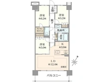 【神奈川県/川崎市宮前区鷺沼】ローレルコート鷺沼 間取り図