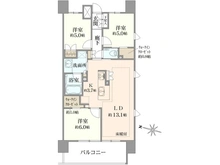 【神奈川県/横浜市都筑区川和町】ザ・パークハウス横浜川和町ガーデン 間取り図