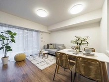 【神奈川県/横浜市青葉区桜台】プロミライズ青葉台 C棟 リビング・ダイニング：※家具・調度品は販売価格に含まれておりません