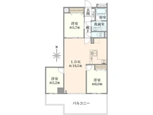 【神奈川県/横浜市都筑区茅ケ崎南】港北ファミールハイツ 10-3号棟 間取り図