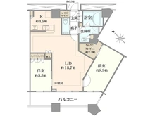 【東京都/港区芝浦】芝浦アイランドケープタワー 間取り図
