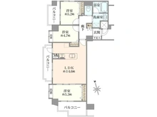 【神奈川県/横浜市都筑区中川中央】田園キャッスルセンター北 間取り図