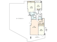【神奈川県/横浜市青葉区荏田西】エル・クラウディア青葉 間取り図