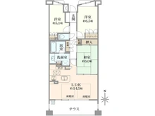 【神奈川県/川崎市宮前区有馬】鷺沼南パークホームズ並木通り 間取り図