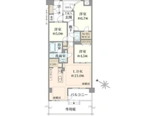 【神奈川県/横浜市青葉区美しが丘】美しが丘ハイム 間取り図