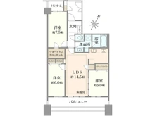 【東京都/町田市小川】セルシオヒルズすずかけ台 間取り図