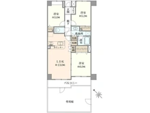 【神奈川県/川崎市宮前区土橋】クレッセント鷺沼II 間取り図