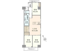 【神奈川県/川崎市宮前区有馬】鷺沼さくら公園スカイマンション 間取り図