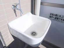 【神奈川県/横浜市都筑区大丸】グランノア港北の丘3番館 バルコニー：スロップシンク