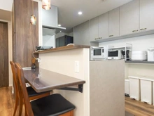 【神奈川県/横浜市都筑区牛久保西】THE　CENTER　HOUSE　 G棟 キッチン：【家具調度品は価格に含まれません】
