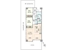 【神奈川県/横浜市都筑区牛久保西】THE　CENTER　HOUSE　 G棟 間取り図
