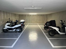 【神奈川県/川崎市宮前区犬蔵】ロータリーパレスたまプラーザ 駐輪場：バイク置き場